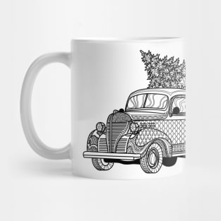 Christmas Truck Mug